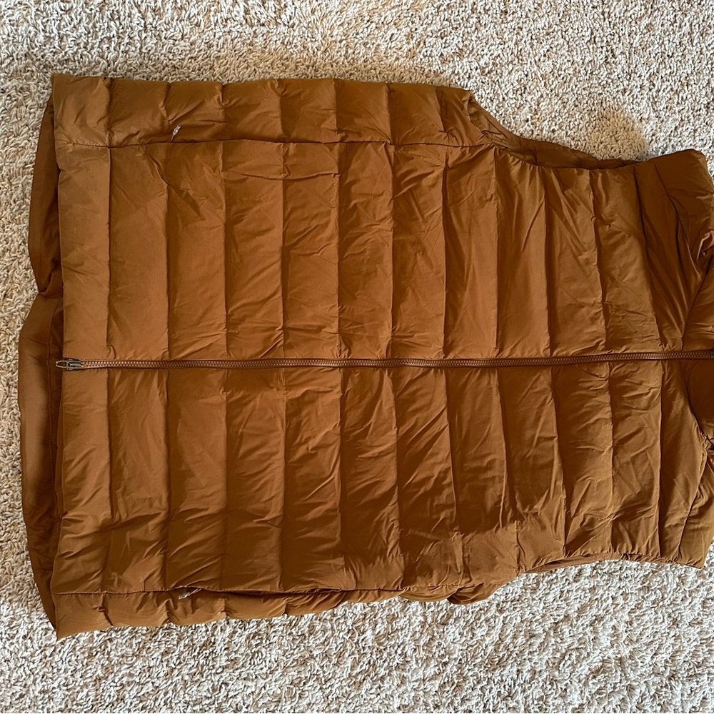 lululemon athletica Brown Puffer Vest